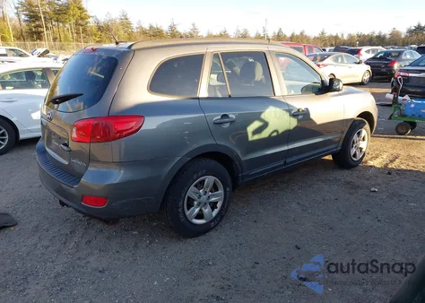 2009 Hyundai Santa Fe Gls z USA, uszkodzony, nr VIN 5NMSG13D29H328753